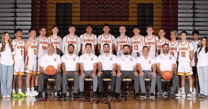 Centennial Hawks 2026 Team Photo Basketball